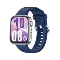 Correa Silicona Para Huawei Watch Fit 4 Azul Oscuro