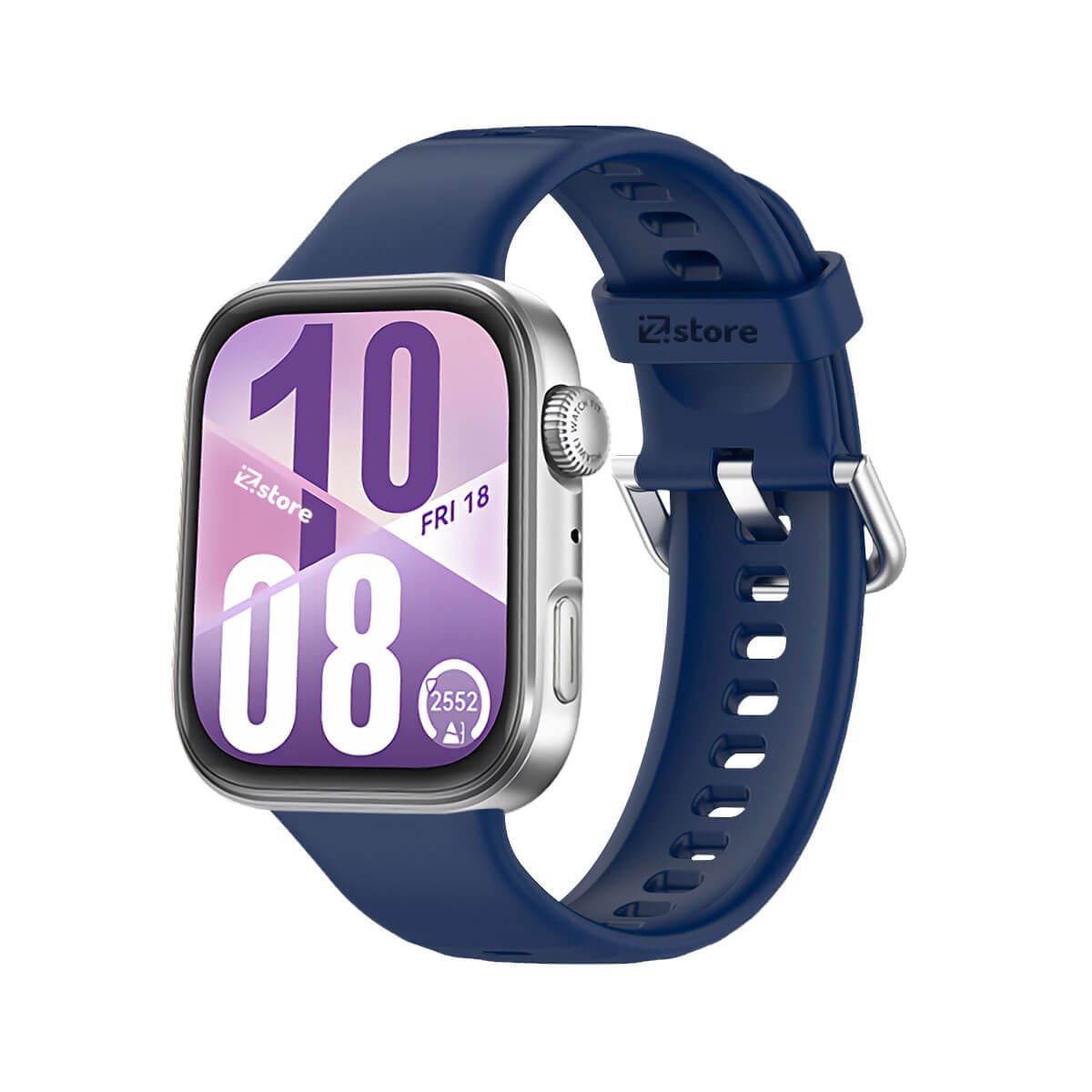 Correa Silicona Para Huawei Watch Fit 4 Azul Oscuro