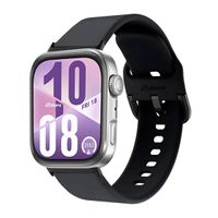 Correa Silicona Para Huawei Watch Fit 4 Hebilla Black Negro