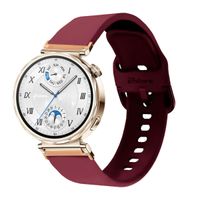 Correa Para Huawei Watch GT5 41mm Gold RoseVino Rojo