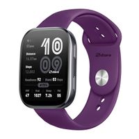 Correa Silicona Para Amazfit Bip 6 Broche Morado