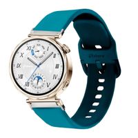 Correa Para Huawei Watch GT5 41mm Silver Azul Turquesa