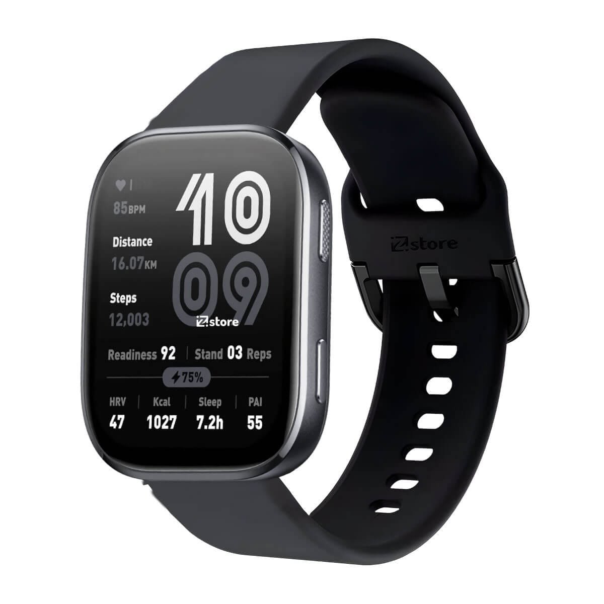 Correa Silicona Para Amazfit Bip 6 Hebilla Negro