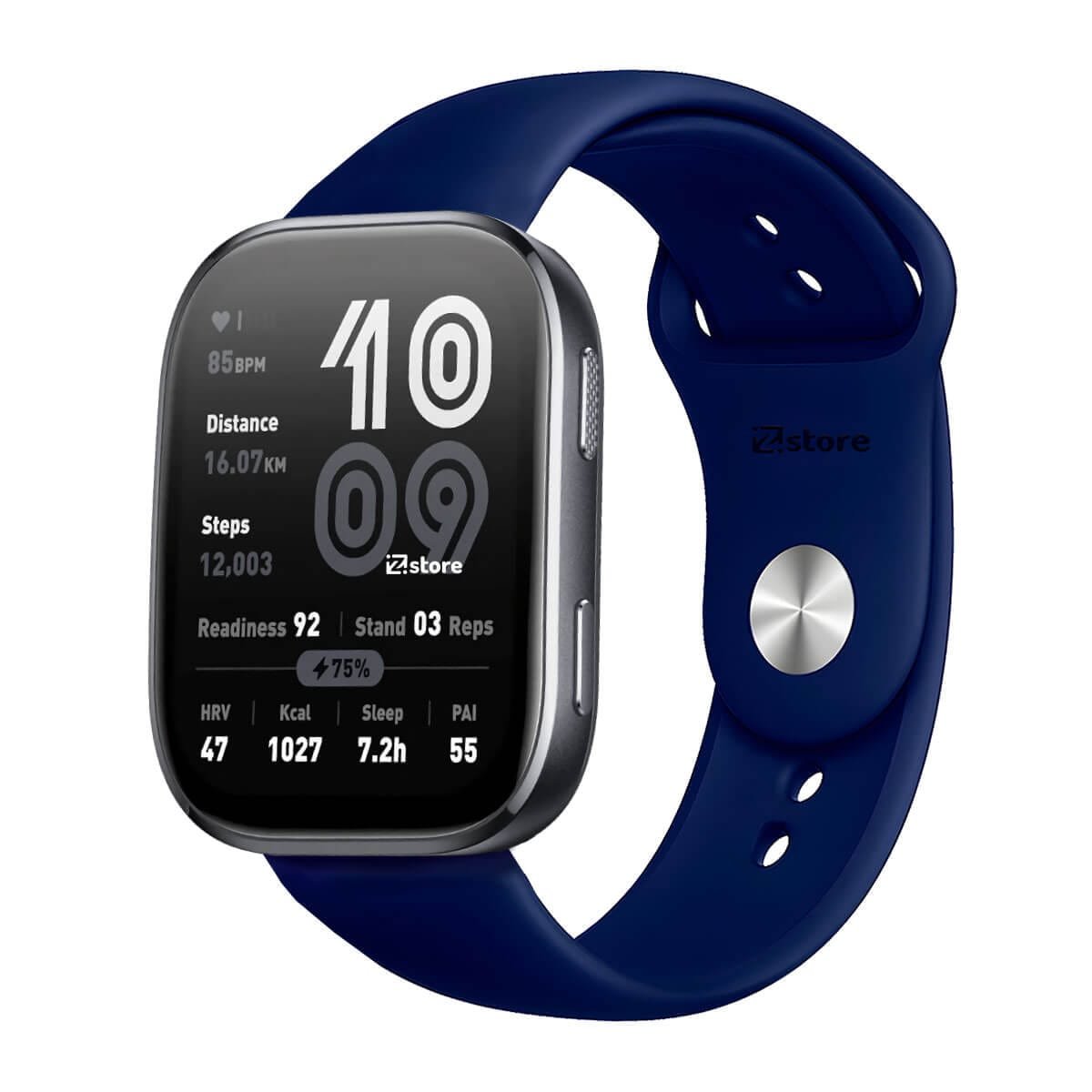 Correa Silicona Para Amazfit Bip 6 Broche Azul Oscuro