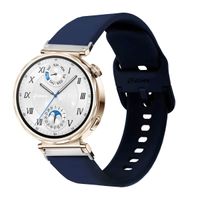 Correa Para Huawei Watch GT5 41mm Silver Azul Oscuro
