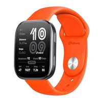 Correa Silicona Para Amazfit Bip 6 Broche Naranja