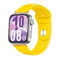 Correa Silicona Para Huawei Watch Fit 4 Broche Metal Gold Rose Amarillo