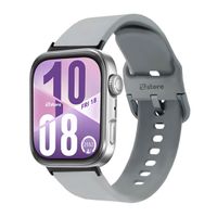 Correa Silicona Para Huawei Watch Fit 4 Hebilla Black Gris