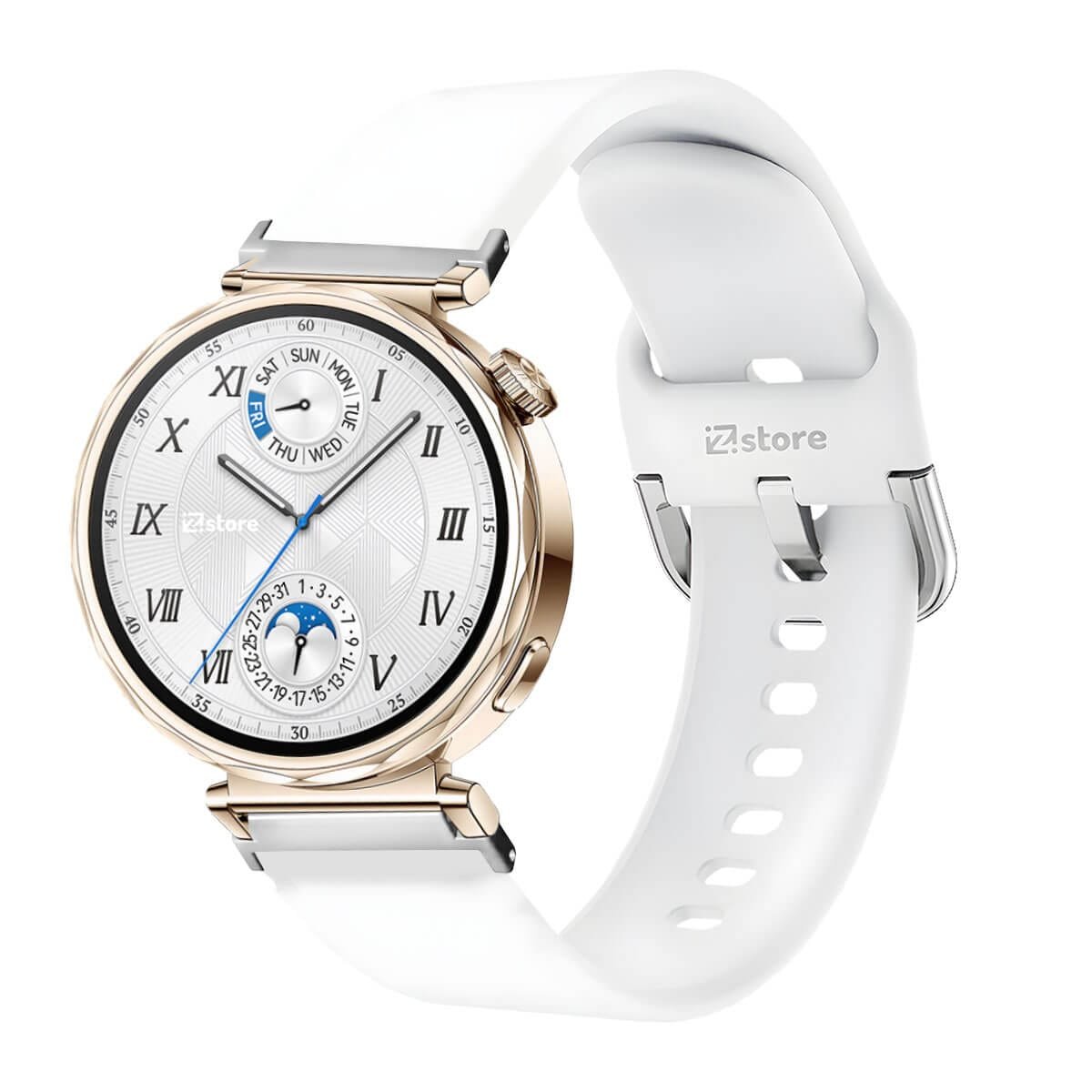 Correa Para Huawei Watch GT5 41mm Silver Blanco