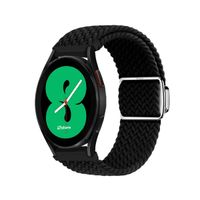 Correa de Nylon Para Samsung Galaxy Watch 4 con Broche Magnético Negro