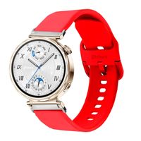 Correa Para Huawei Watch GT5 41mm Silver Vino Rojo