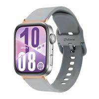 Correa Silicona Para Huawei Watch Fit 4 Hebilla Gold Rose Gris