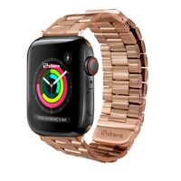Correa de Metal Para Apple Watch 46-49mm Serie 10 Gold Rose
