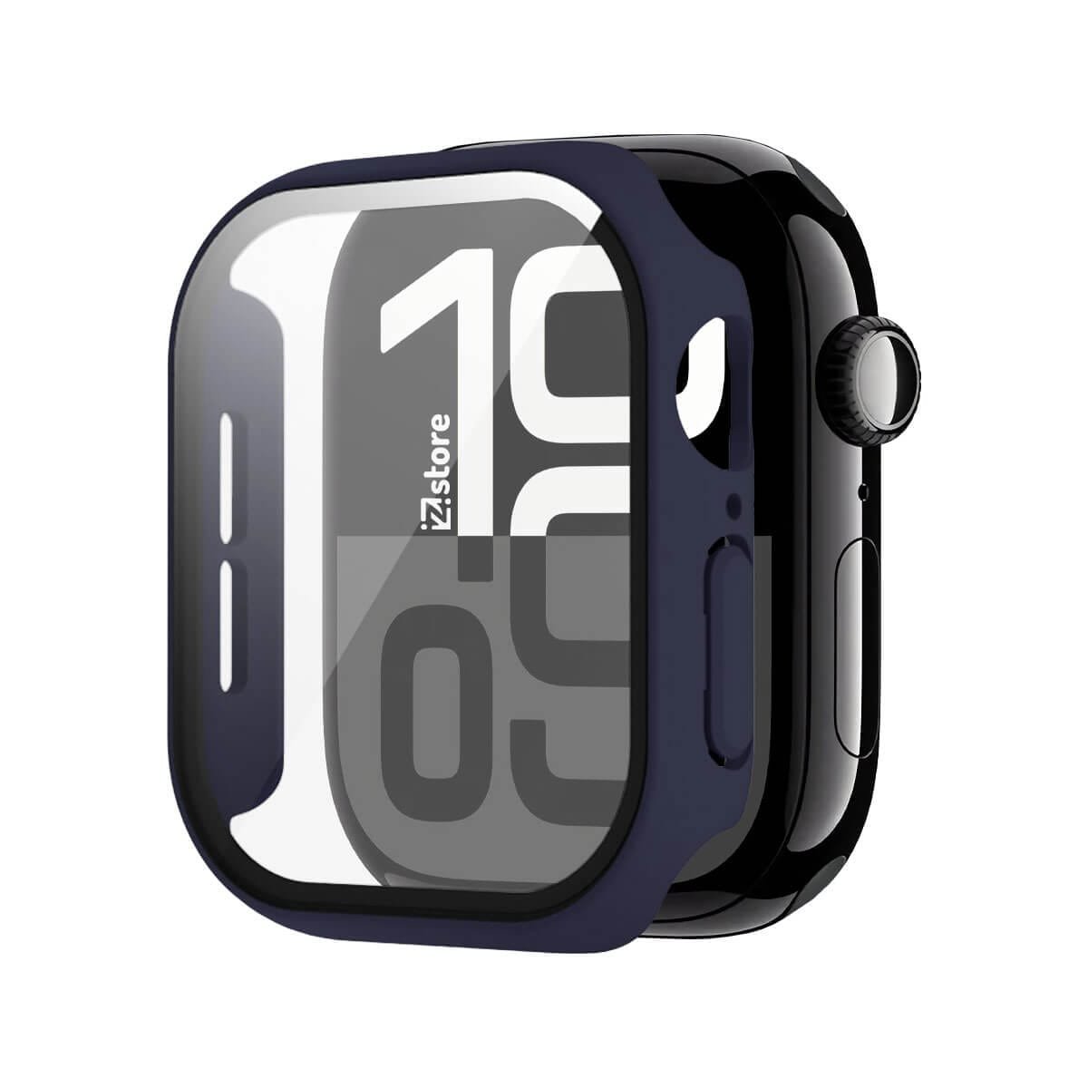 Case Protector Para Apple Watch Serie 1-10 S10-46mm Azul Oscuro