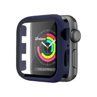 Case Protector Para Apple Watch Serie 1-10 38mm Azul Oscuro