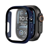 Case Protector Para Apple Watch Serie 1-10 49mm Azul Oscuro