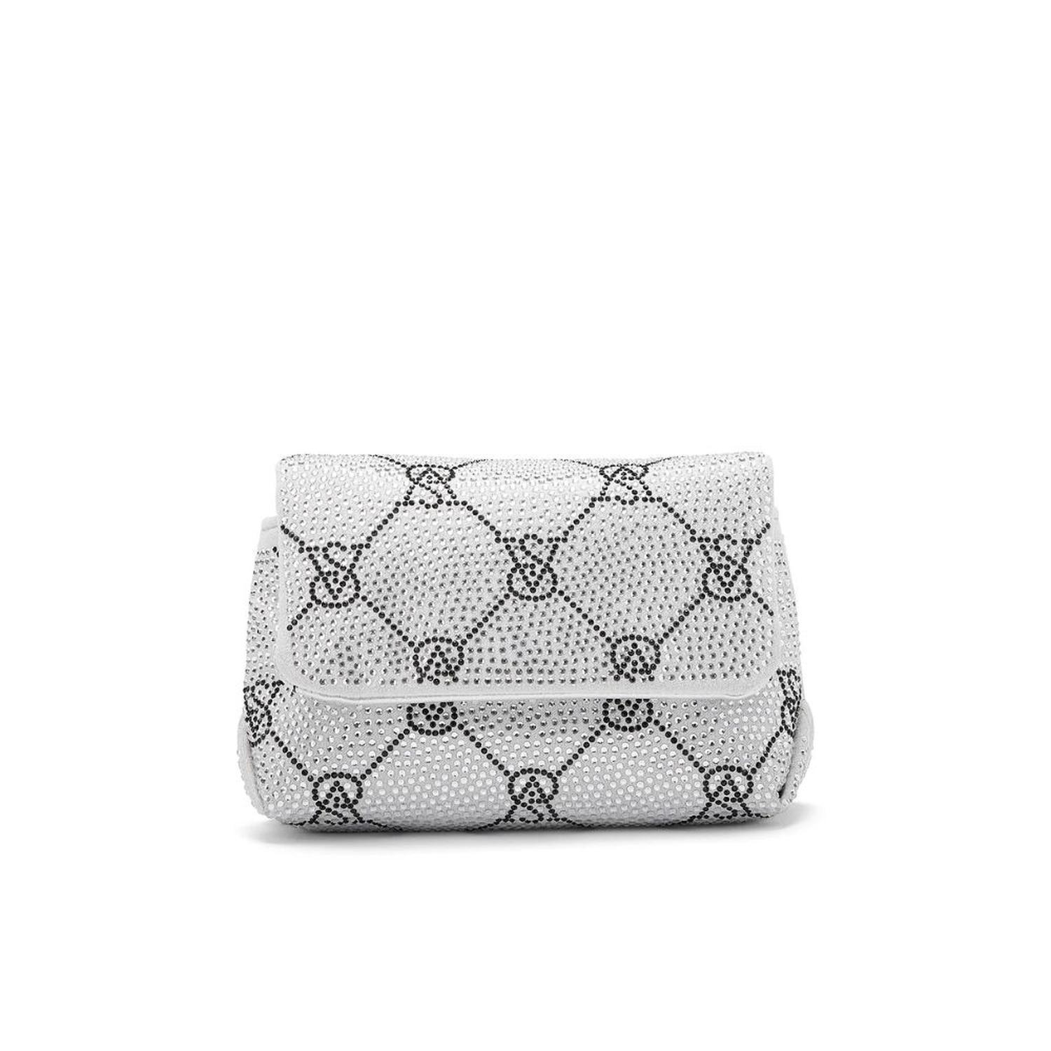 Mini Cartera Victoria Secret Logo Convertible - Plateado