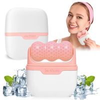 Rodillo de Hielo Facial Masajeador Desinflamatorio de Rostro y Ojos