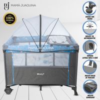 Cuna de Lujo «MAYER» Azul