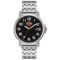 Reloj Bulova Harley Davidson 76B187 Edicion Limitada Acero Inoxidable Dial Negro