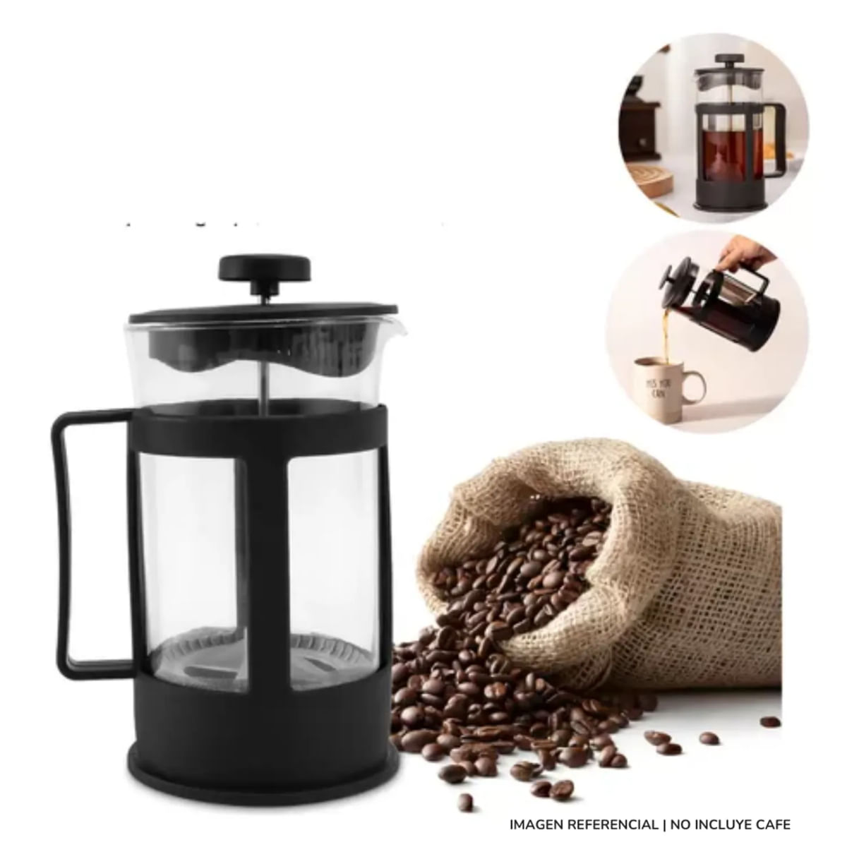 Cafetera Prensa francesa 600 ml