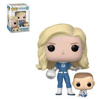 Funko Pop Los 4 Fantasticos - Mujer Invisible con Franklin #1514