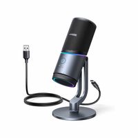 Ugreen Microfono USB RGB boton de silencio 24bit/96kHz CM769 - 35629