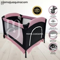 Cuna Corral de Lujo «NUNNY» Edición Limitada Rosa