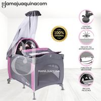 Cuna Corral de Lujo «ROYNNE» Edición Limitada Rosa - copy