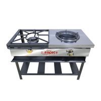 Cocina de Pie a Gas FADICC 1 Quemador Semi-ind Gris