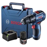 Taladro Percutor Bosch GSB 12V - 30 12V + Maleta