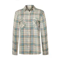 BLUSA MANGA LARGA PARA MUJER RAYON BONETE CELESTE ROCKFORD