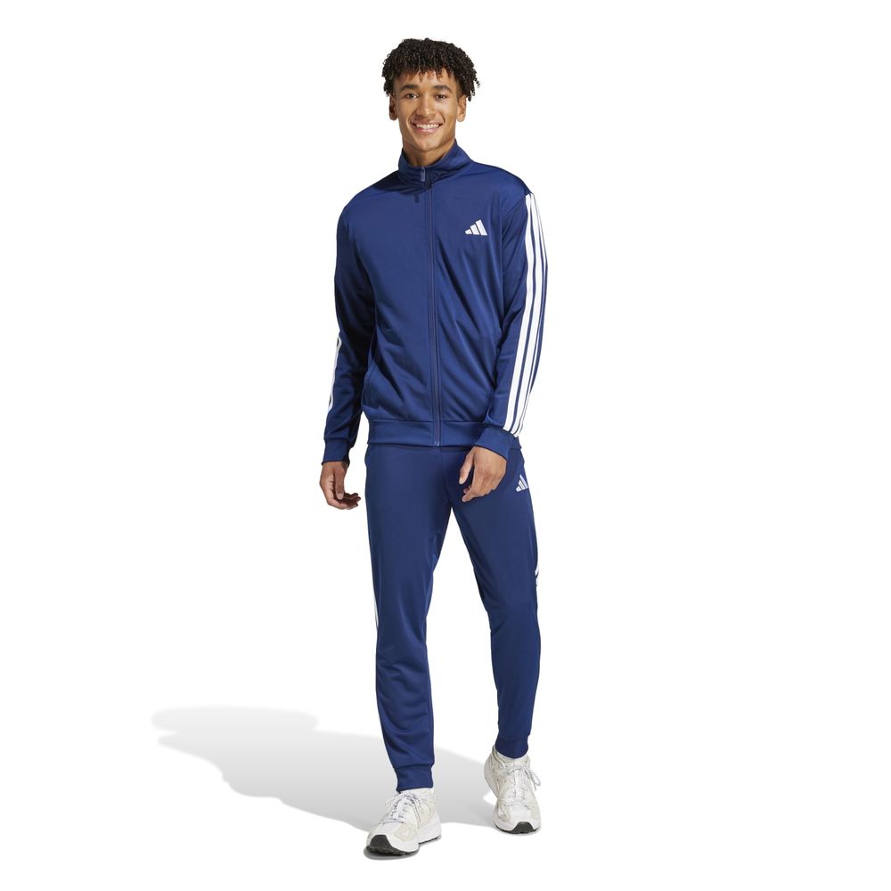 Buzo Deportivo Adidas Hombre M 3S Tr Tt Ts Ji8859 Azul
