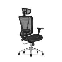 Silla de oficina Londres Black Gerencial Ergonómica