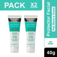 Pack X2 Neutrogena Derm Care Sin Color