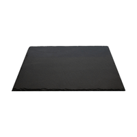 Plato Cuadrado Piedra Pizarra 25cm Wayu