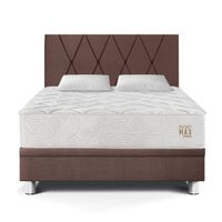 Dormitorio Boxet Paraíso Pocket Max Queen Chocolate