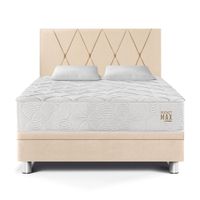 Dormitorio Boxet Paraíso Pocket Max Queen Champagne