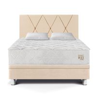 Dormitorio Boxet Paraíso Pocket Max 2 Plazas Champagne