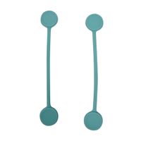 Pack de 2 Organizador Sujetador de Cables AR-SC047 Celeste