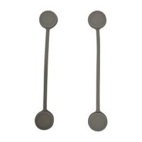 Pack de 2 Organizador Sujetador de Cables AR-SC049 Gris