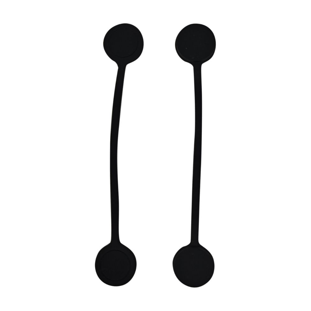 Pack de 2 Organizador Sujetador de Cables AR-SC049 Negro