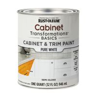 Pintura para muebles Cabinet Pure White Semibrillo 946ml Rust Oleum