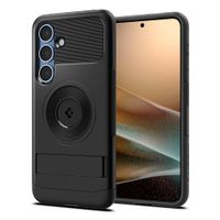 Case para Samsung Galaxy S25 Plus Slim Armor MagFit, color negro, diseño delgado, doble protección con MagSafe