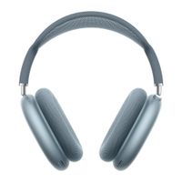 AirPods Max con cancelación activa de ruido, 20 horas de batería, carga tipo C, diseño on-ear, audio espacial, color Blue