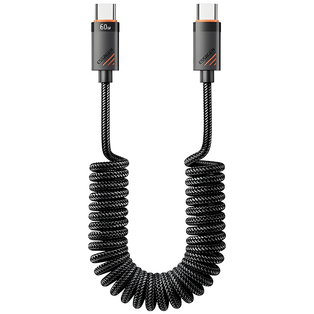 ESSAGER Cable de Carga Rápida 3A60W Tipo C para autos