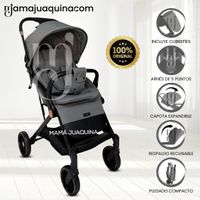 Coche Maleta de Lujo «LIGHTNING LUKE» Gris