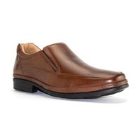 Zapato Para Hombre Cuero Simone Marrón Hush Puppies
