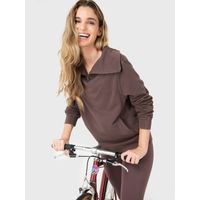 Polera Para Mujer Cotton Dye Marrón Bsoul
