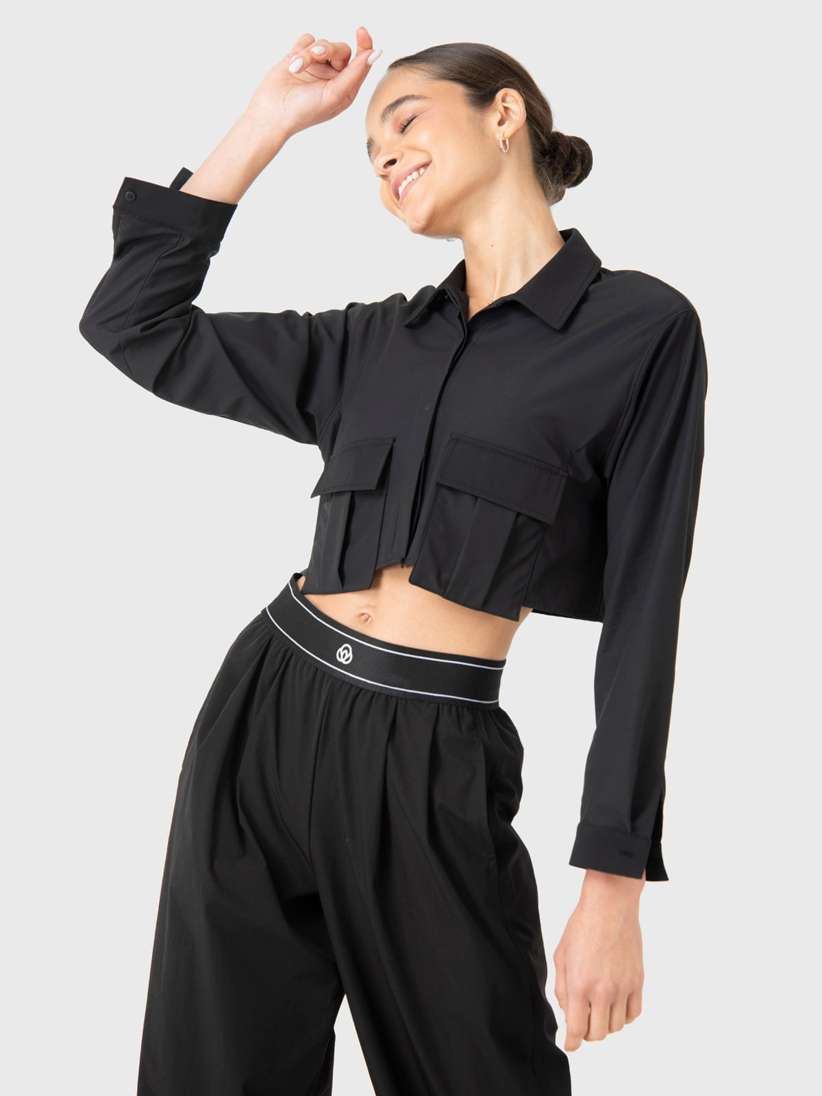 Casaca Para Mujer Domi Negro Bsoul